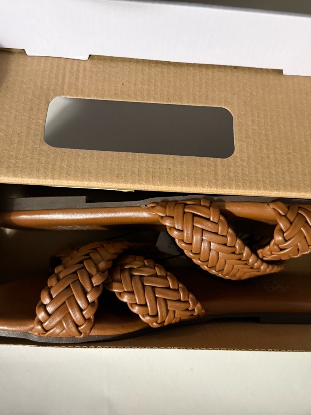 Serra Women’s Size 9 M Woven Brown Sandals Slides Summer Beach Classic Festival - Picture 2 of 5